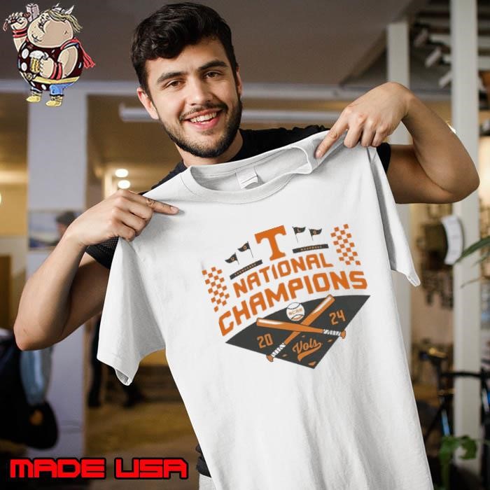 Tennessee Volunteers 2024 NCAA Men’s Baseball College World Series Champions Official Logo Unisex