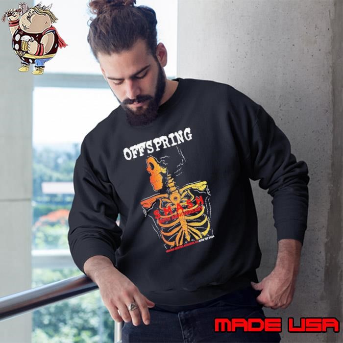 The Offspring Tour 2024 Anaheim CA Poster Sweatshirt