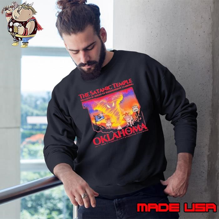 Thesatanictemple The Satanic Temple Oklahoma Sweatshirt