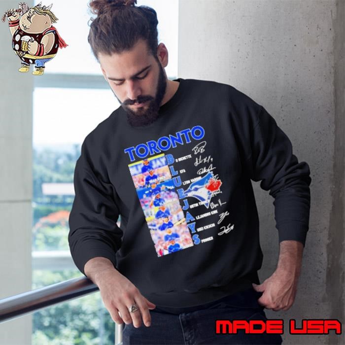 Toronto Blue Jays Team Players 2024 Signatures Sweatshirt