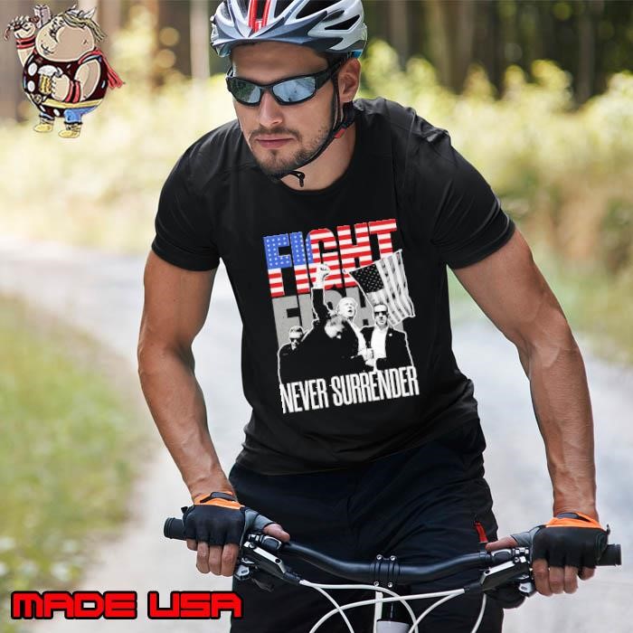 Trump Fight Never Surrender 2024 Usa Flag 2024 Election Unisex