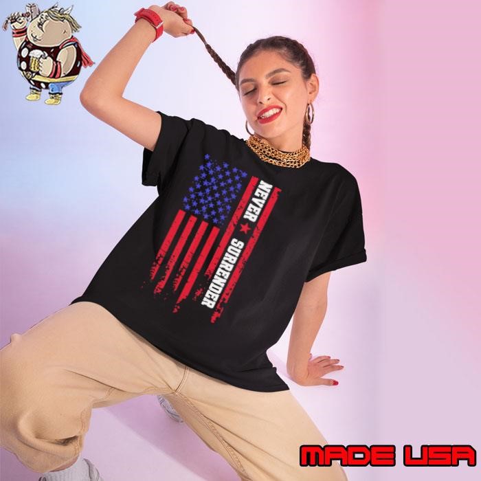 Trump Never Surrender 2024 Support Trump Ladies tee