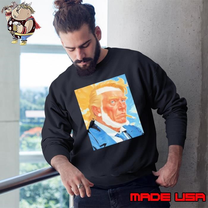 Trump Selfportrait Style I’M Just Standing The Way Sweatshirt