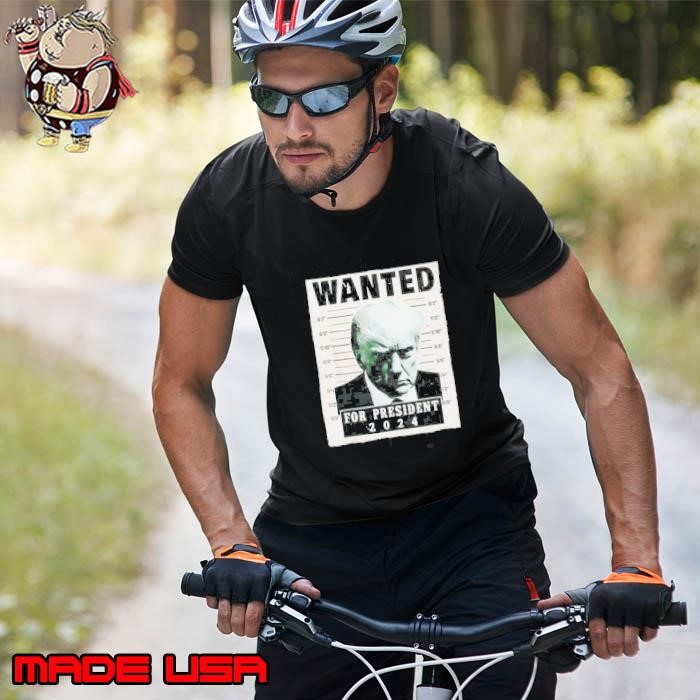 Trump mugshot wanted for president 2024 Unisex