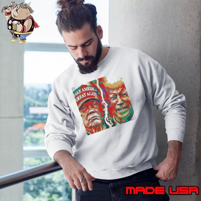 Trump vs Biden Lightning Art Sweatshirt