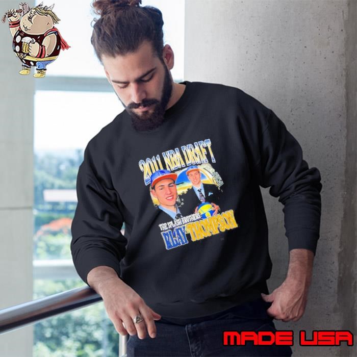 Vintage 2011 Draft The Splash Brothers Klay Thompson Sweatshirt