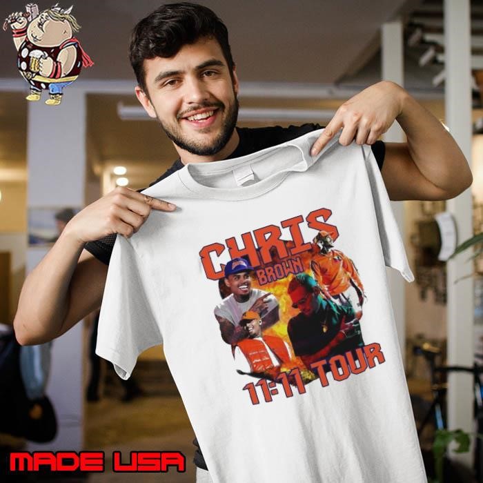 Vintage Chris Brown 11 11 Tour 2024 Unisex