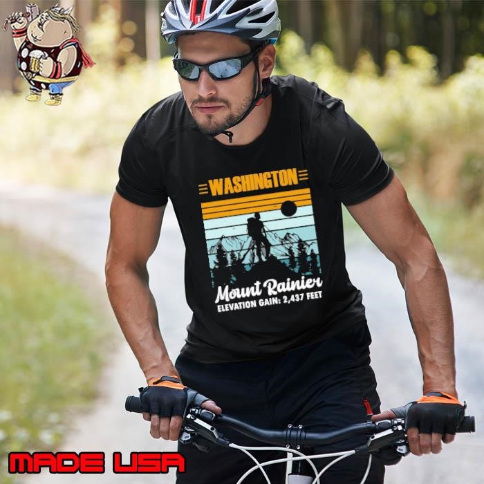 Vintage Washington Mount Rainier hiking Lover Unisex