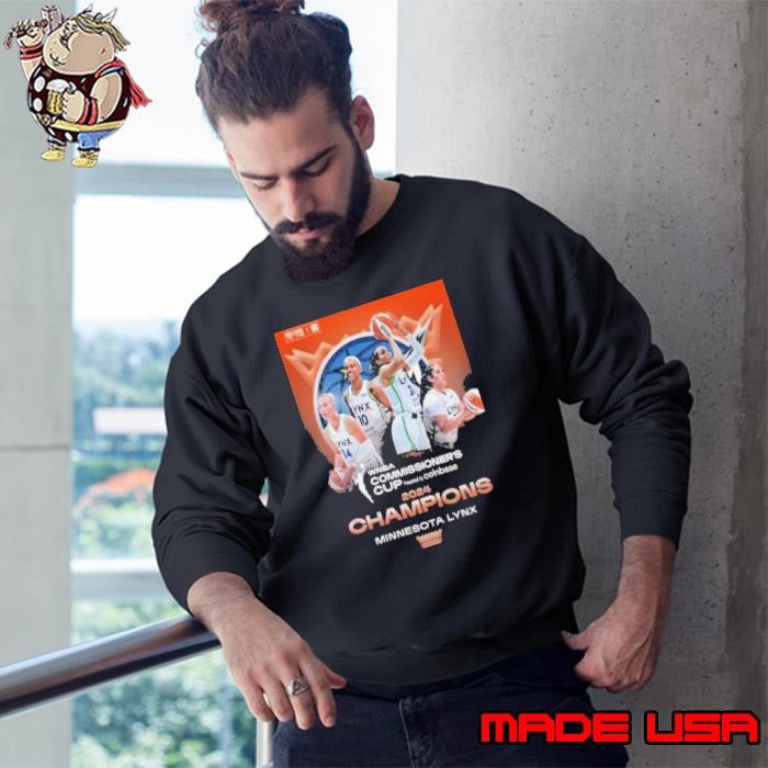 WNBA Commissioner’s Cup Champions 2024 Minnesota Lynx Sweatshirt