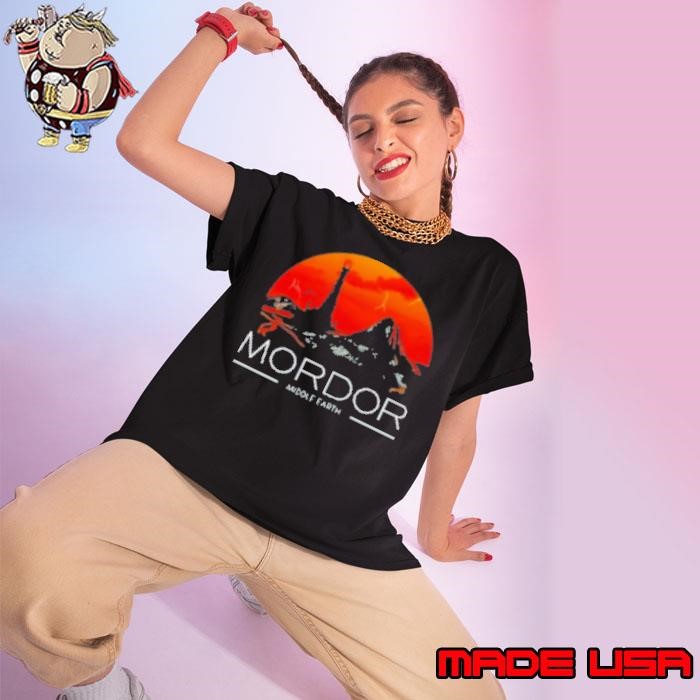 A Journey's End Mordor Middle Earth Fan Freak Ladies tee
