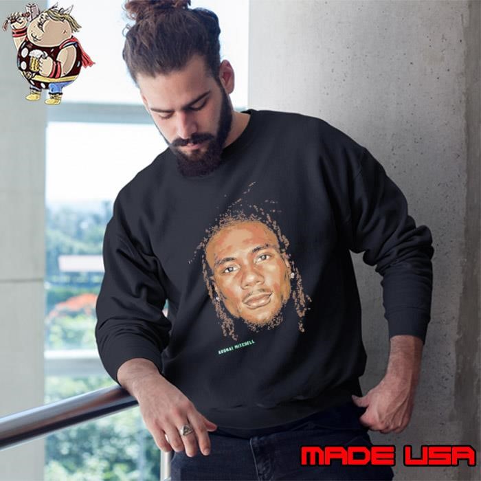 Adonai Mitchell American professional football wide receiver Indianapolis Portrait Sweatshirt