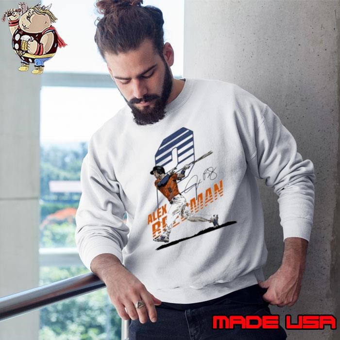 Alex Bregman Third Baseman Houston Tech Signature Sweatshirt