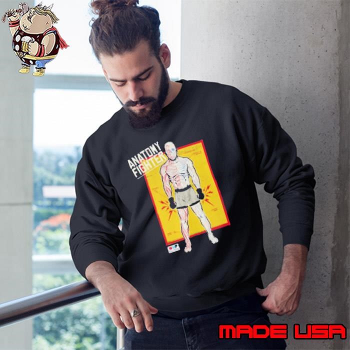 Anatomy Of A Fighter Sweatshirt