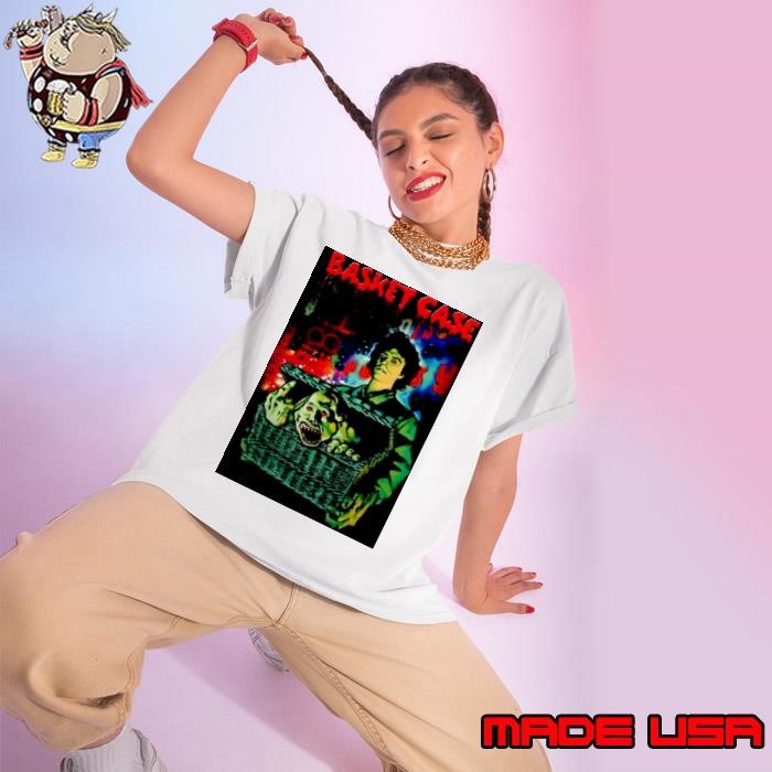 Basket Case 1982 Horror Scary Movie Halloween Retro Ladies tee