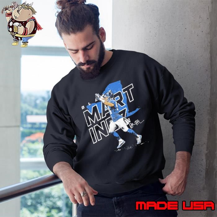 Blake Martinez New York G Player Map an American football linebacker Sweatshirt
