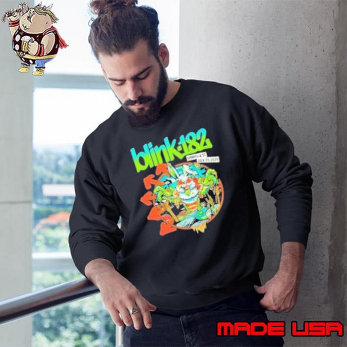 Blink 182 Tour 2024 Greenville Sc Sweatshirt
