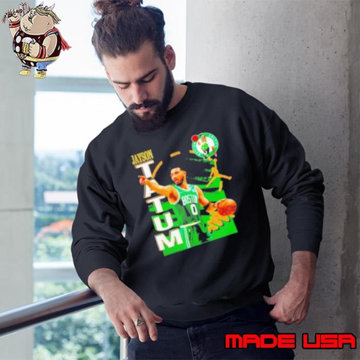 Boston Celtics Jayson Tatum Autograph Sweatshirt
