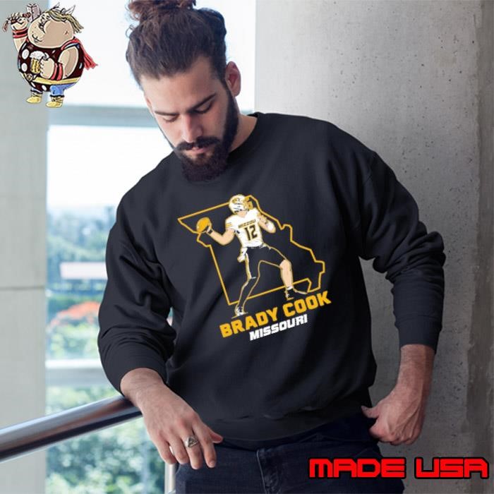 Brady Cook State Star Pose  American football quarterback Sweatshirt