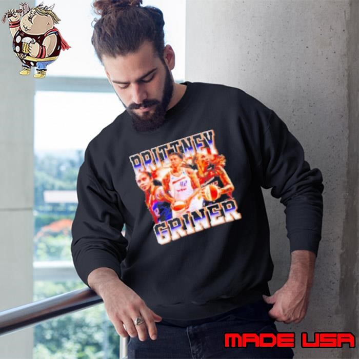Brittney Griner Phoenix Mercury Vintage Rapstyle Sweatshirt