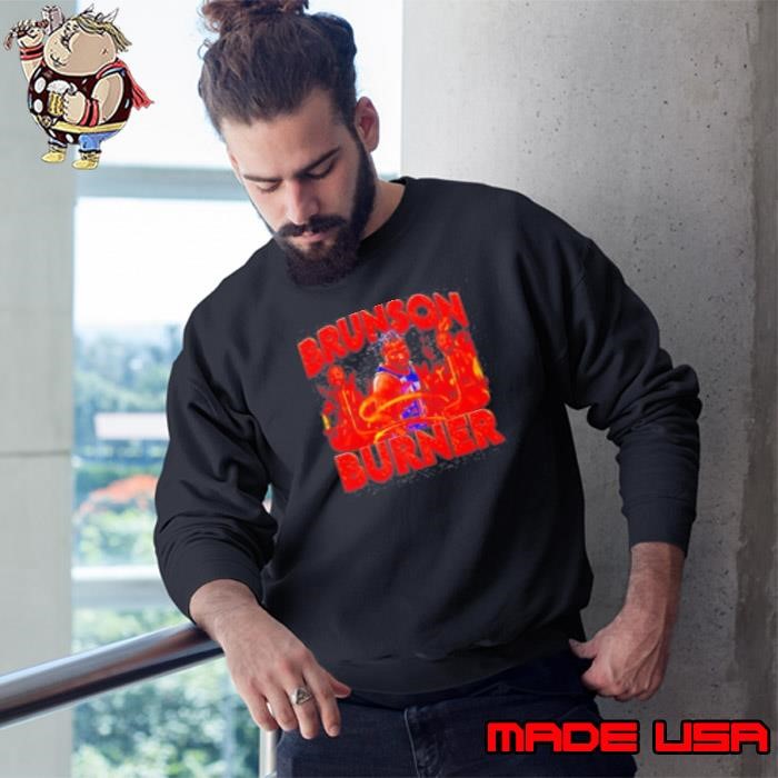 Brunson Burner Jalen Brunson New York Knicks Sweatshirt