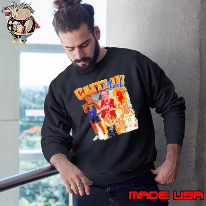 Caitlin Clark Indiana Fever WNBA Vintage Graphic Sweatshirt
