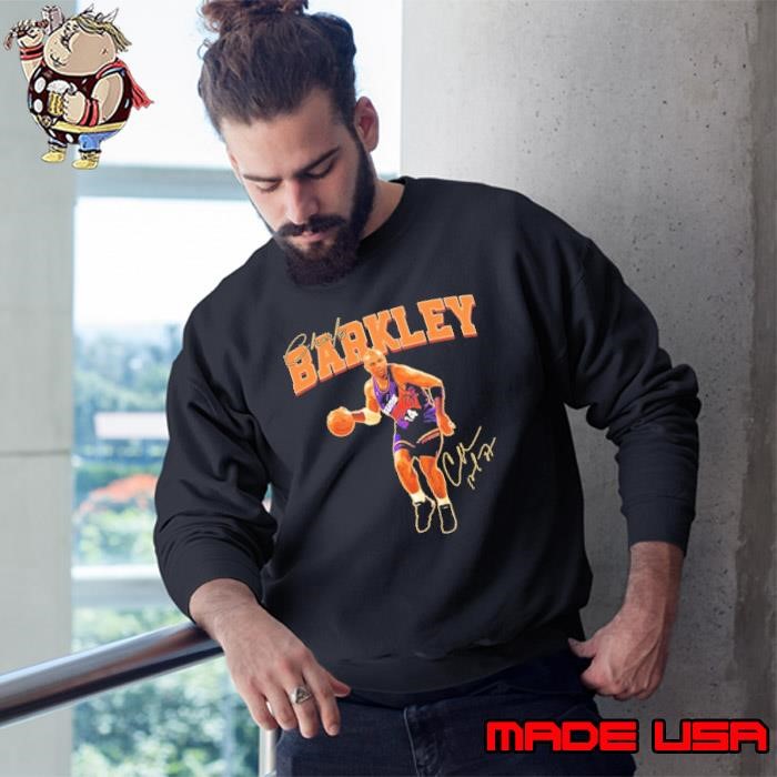 Charles Barkley The Chuck Basketball Player Legend Signature Sweatshirt