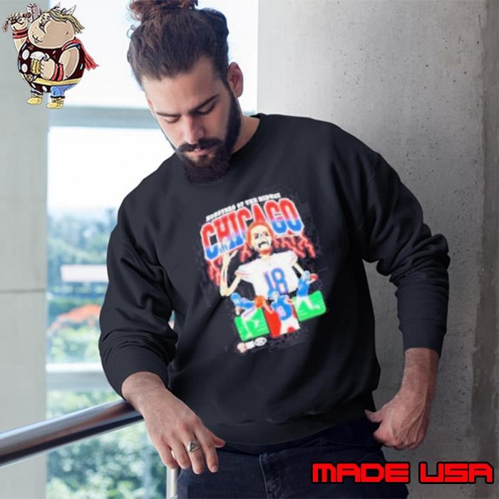 Chicago Football monsters of the midway skeleton Sweatshirt