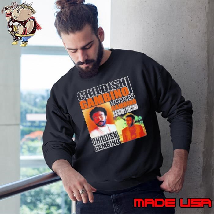 Childish Gambino Portrait Graphic Sweatshirt