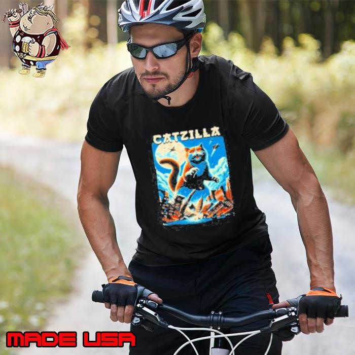 Classic Catzilla Outfits Lovers Animal Cats Lovely Kittens Unisex