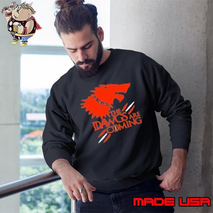 Cleveland Browns The Dawgs Are Coming 2024 Sweatshirt