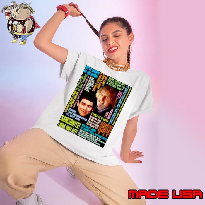 Collections Dumb And Dumber Quotes Ladies tee