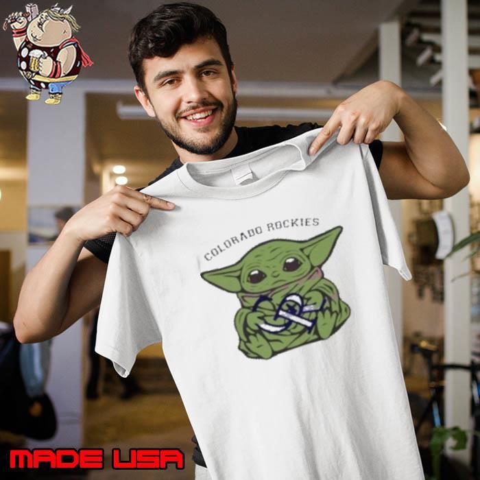 Colorado Rockies Baby Yoda Star War Sport Graphic Unisex
