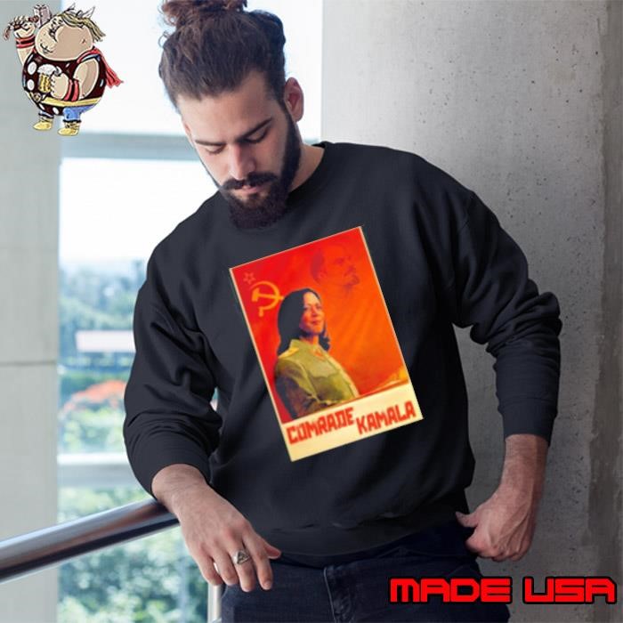 Comrade Kamala Kamunism Vladimir Lenin Poster Sweatshirt