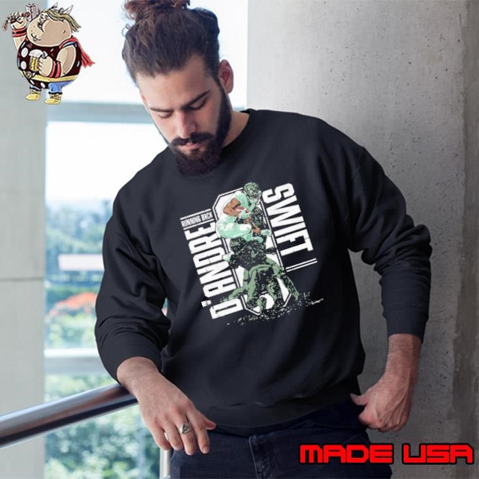 D'andre Swift an American football running back Philadelphia Hurdle Sweatshirt
