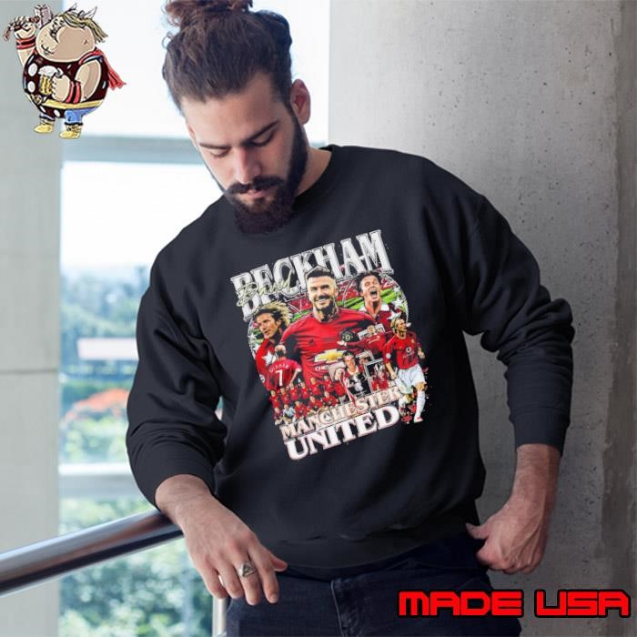 David Beckham MU English former professional footballer Vintage Bootleg Sweatshirt