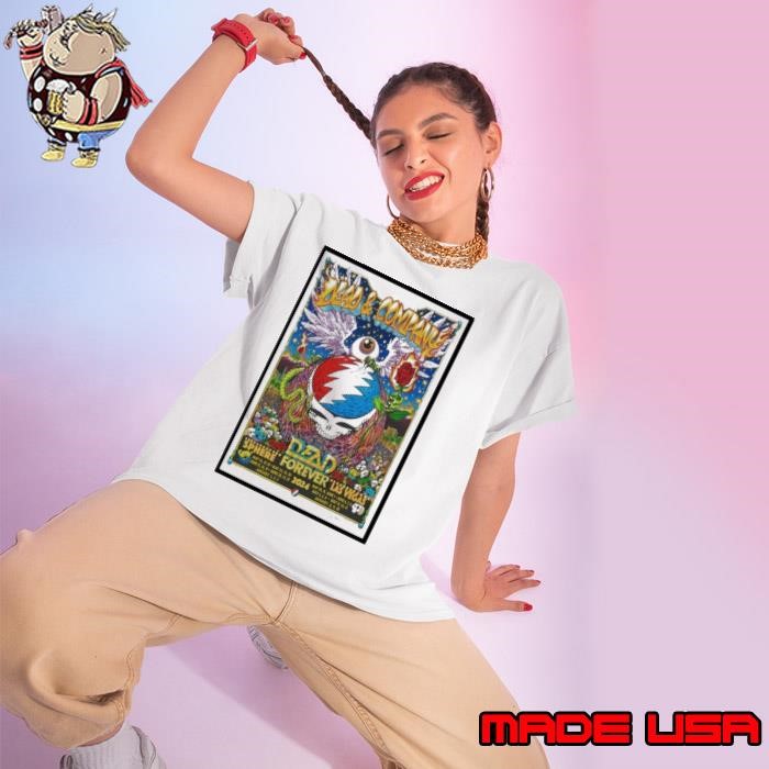Dead & Company Dead Forever 2024 Poster Ladies tee