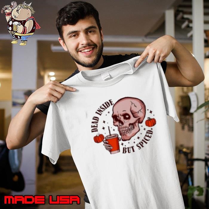 Dead Inside But Spiced Skull Halloween Unisex