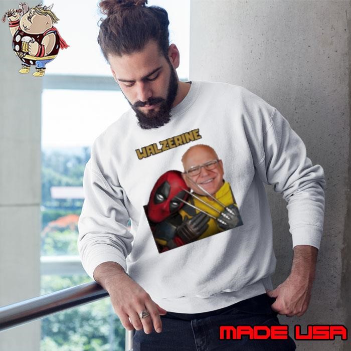 Deadpool Wolverine Walzerine Harris Walz Sweatshirt