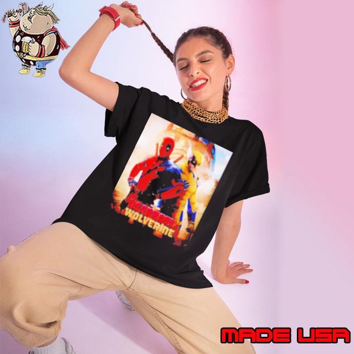 Deadpool and Woolverine Multiversal Ladies tee