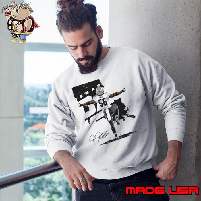 Demario Davis New Orleans Player Map Signature Sweatshirt