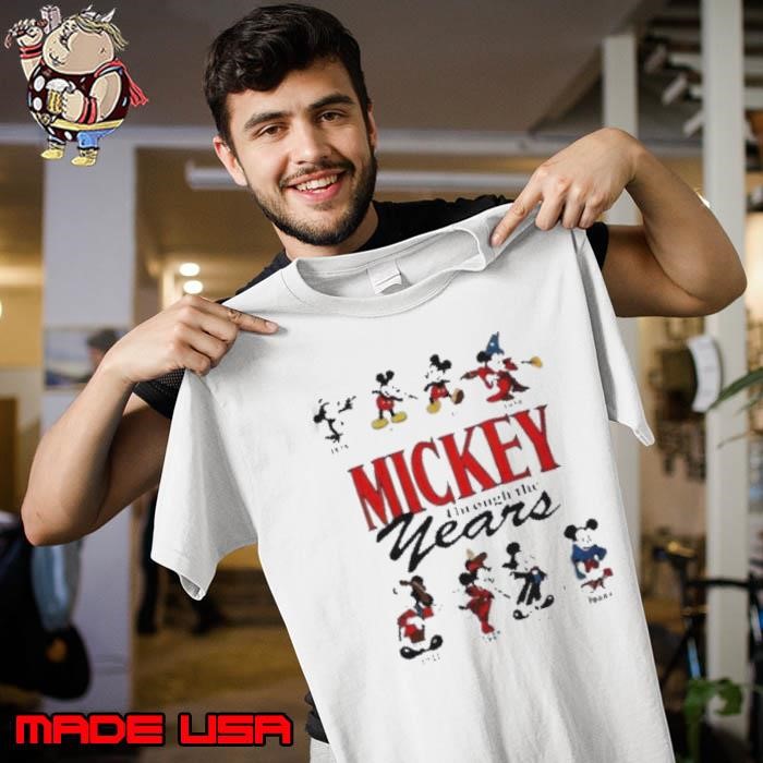 Disney Mickey Mouse through the Years Unisex