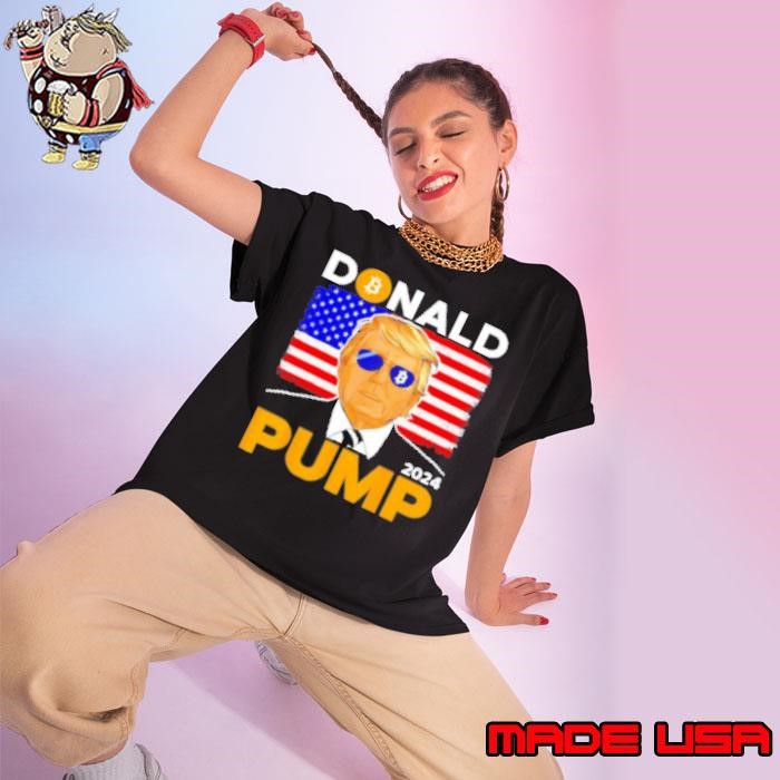 Donald Pump Bitcoin 2024 Ladies tee