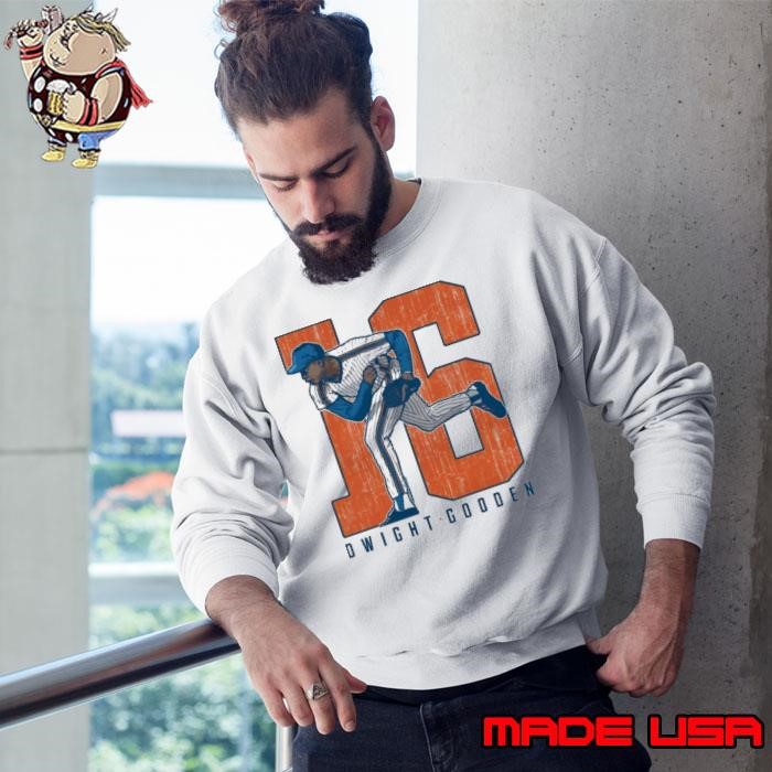 Dwight Gooden American former professional baseball pitcher New York M Clutch Sweatshirt