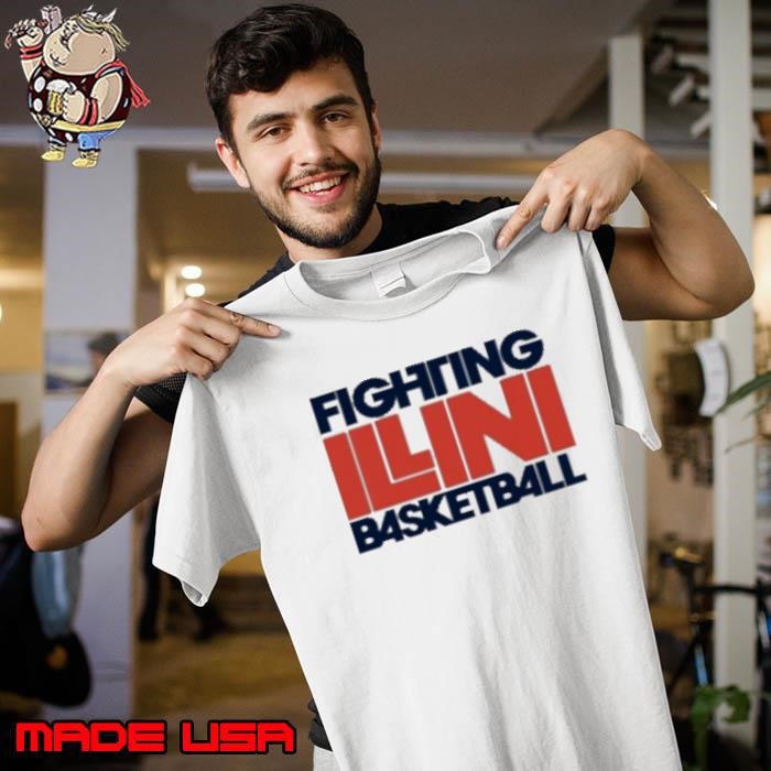 Fighting Illini Basketball Retro Ringer Unisex