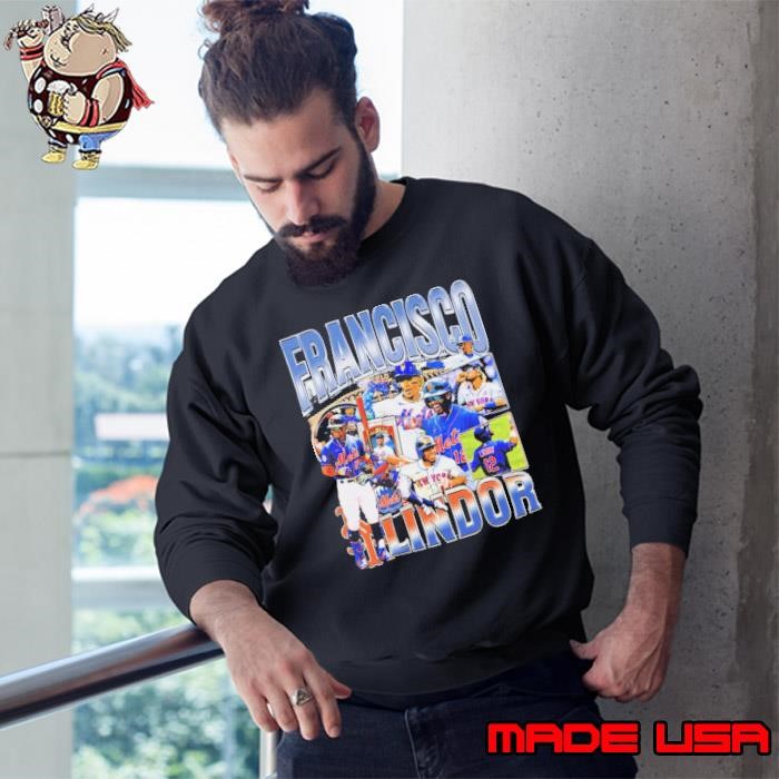Francisco Lindor Puerto Rican professional baseball shortstop Vintage Bootleg T Sweatshirt