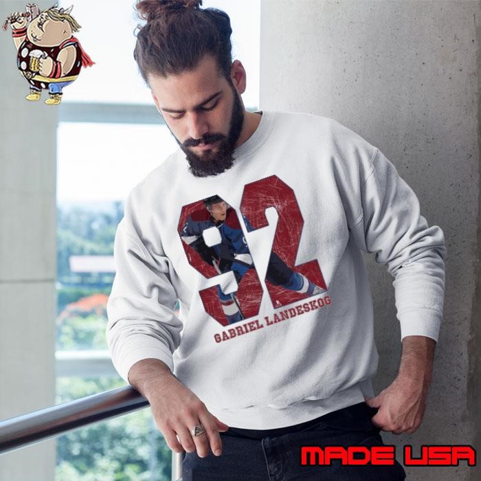 Gabriel landeskog game 92 Swedish professional ice hockey left winger Sweatshirt