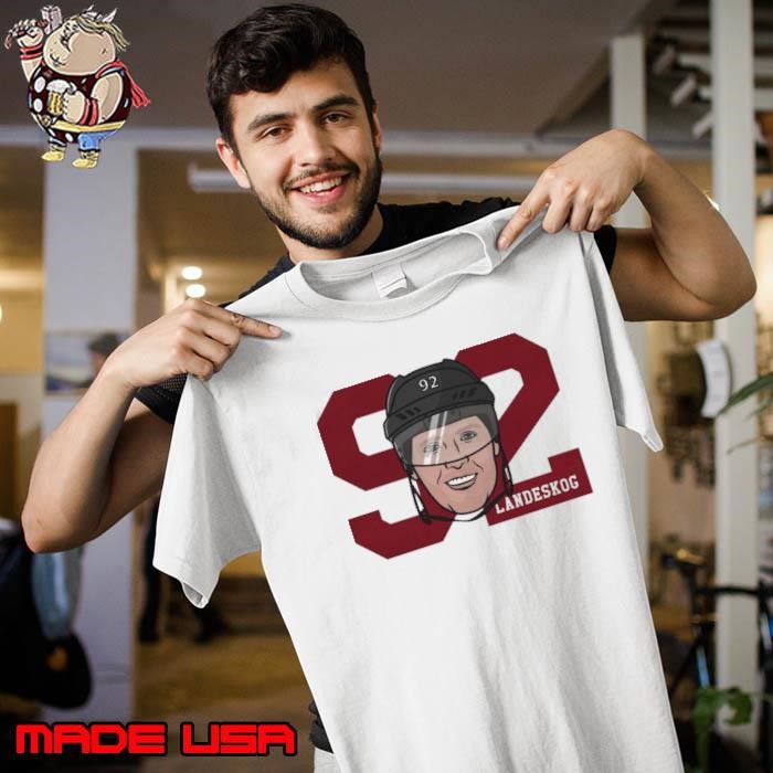 Gabriel landeskog illustration Swedish professional ice hockey left winger Unisex