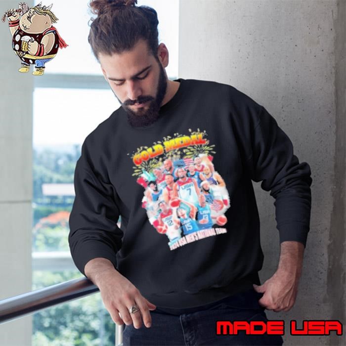Gold Medal 2024 USA Men'S National Team Sweatshirt