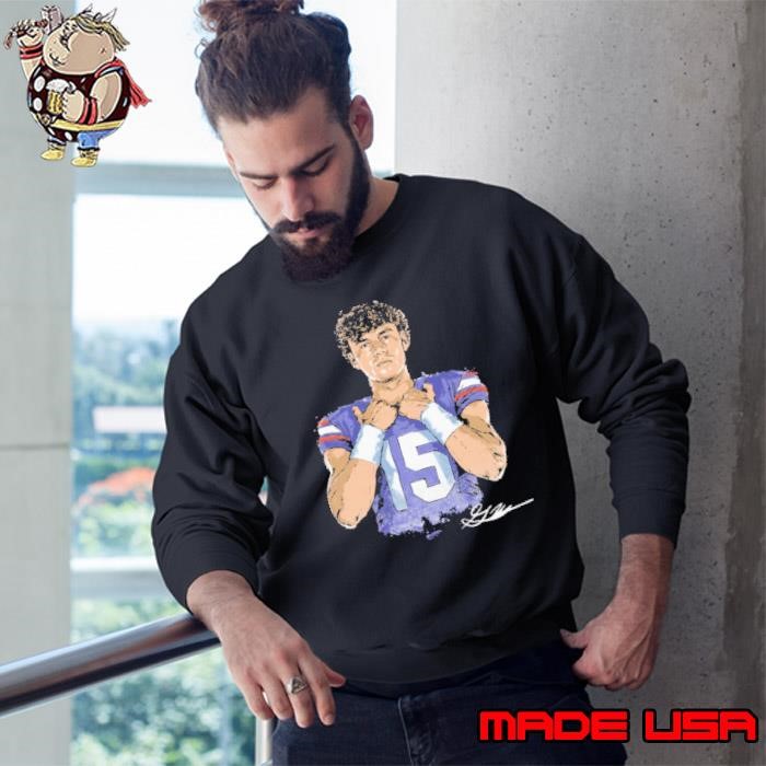 Graham Mertz American football quarterback College Illustration Sweatshirt