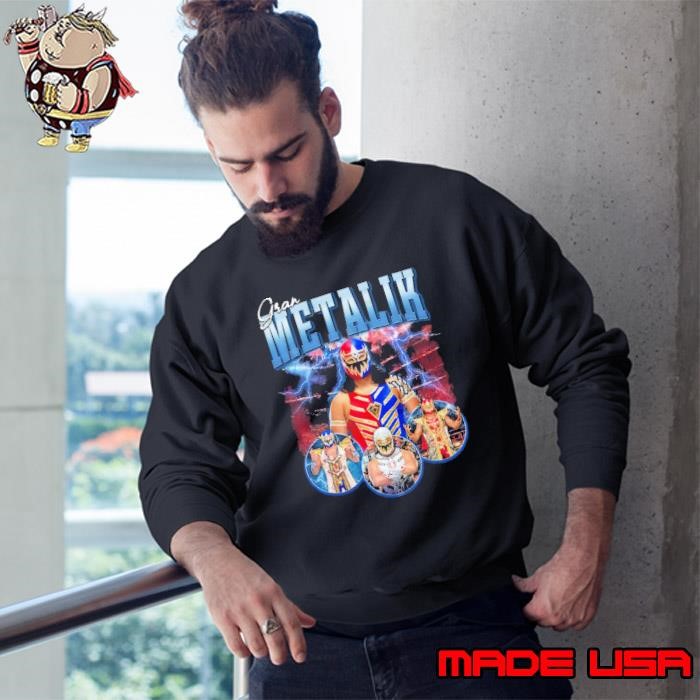 Gran Metalik the ring name of a Mexican luchador enmascarado Sweatshirt